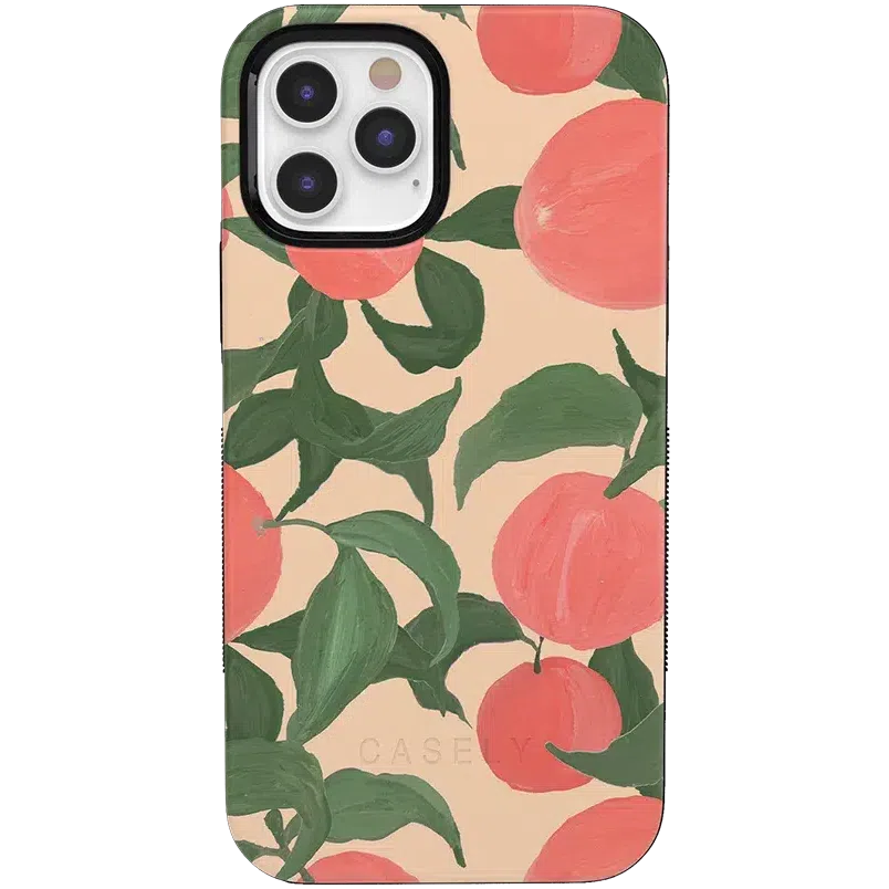 Feeling Peachy | Blush Vines Case iPhone Case get.casely Bold + MagSafe® iPhone 12 Pro