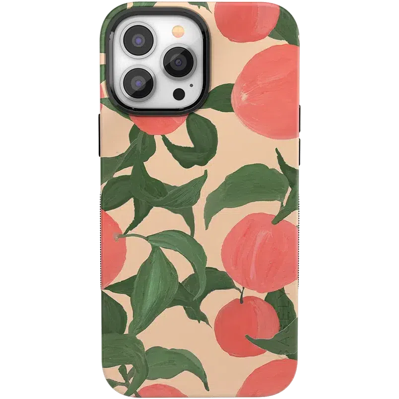 Feeling Peachy | Blush Vines Case iPhone Case get.casely Bold + MagSafe® iPhone 13 Pro Max