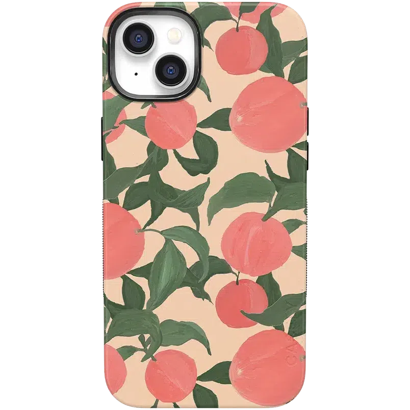 Feeling Peachy | Blush Vines Case iPhone Case get.casely Bold + MagSafe® iPhone 14 Plus