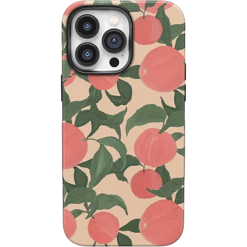 Feeling Peachy | Blush Vines Case iPhone Case get.casely Bold + MagSafe® iPhone 14 Pro Max