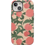 Feeling Peachy | Blush Vines Case iPhone Case get.casely Bold + MagSafe® iPhone 15 Plus