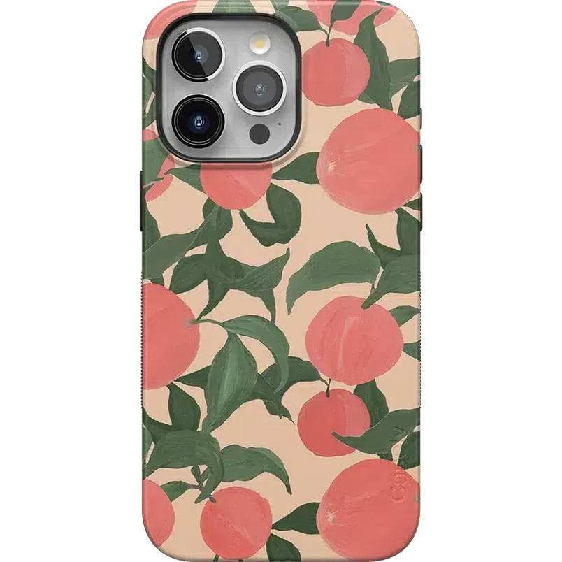 Feeling Peachy | Blush Vines Case iPhone Case get.casely Bold + MagSafe® iPhone 15 Pro Max