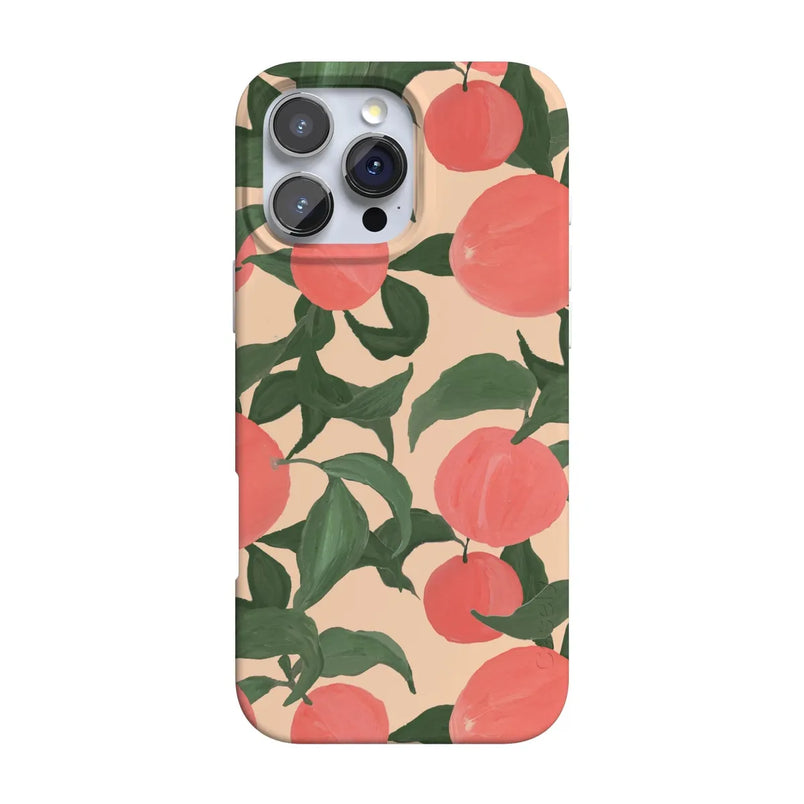 Feeling Peachy | Blush Vines Case iPhone Case get.casely Classic + MagSafe® iPhone 16 Pro Max 