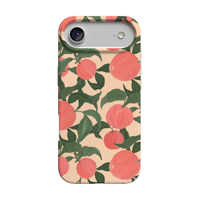 Feeling Peachy | Blush Vines Case iPhone Case get.casely Classic + MagSafe® iPhone 17 Air 
