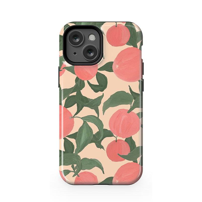 Feeling Peachy | Blush Vines Case iPhone Case get.casely Essential + MagSafe® iPhone 13 Mini