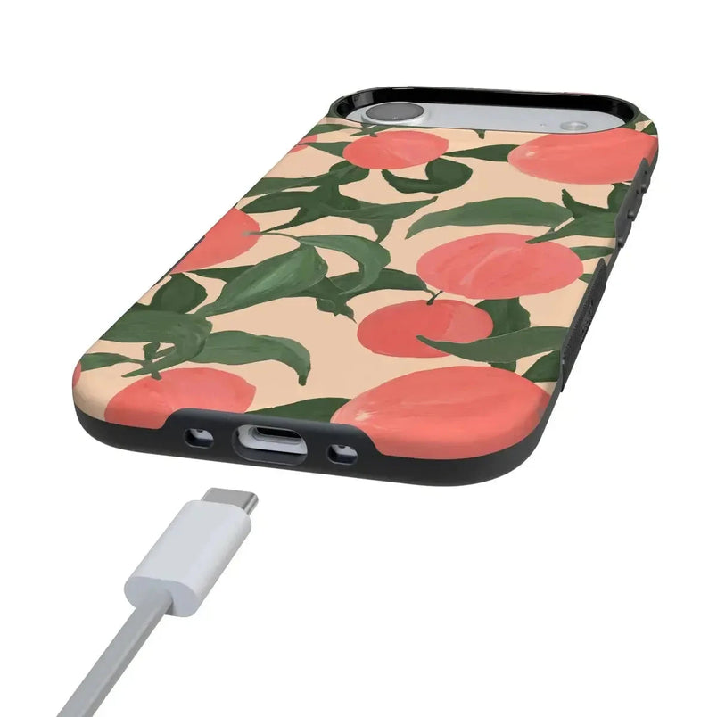 Feeling Peachy | Blush Vines Case iPhone Case get.casely 