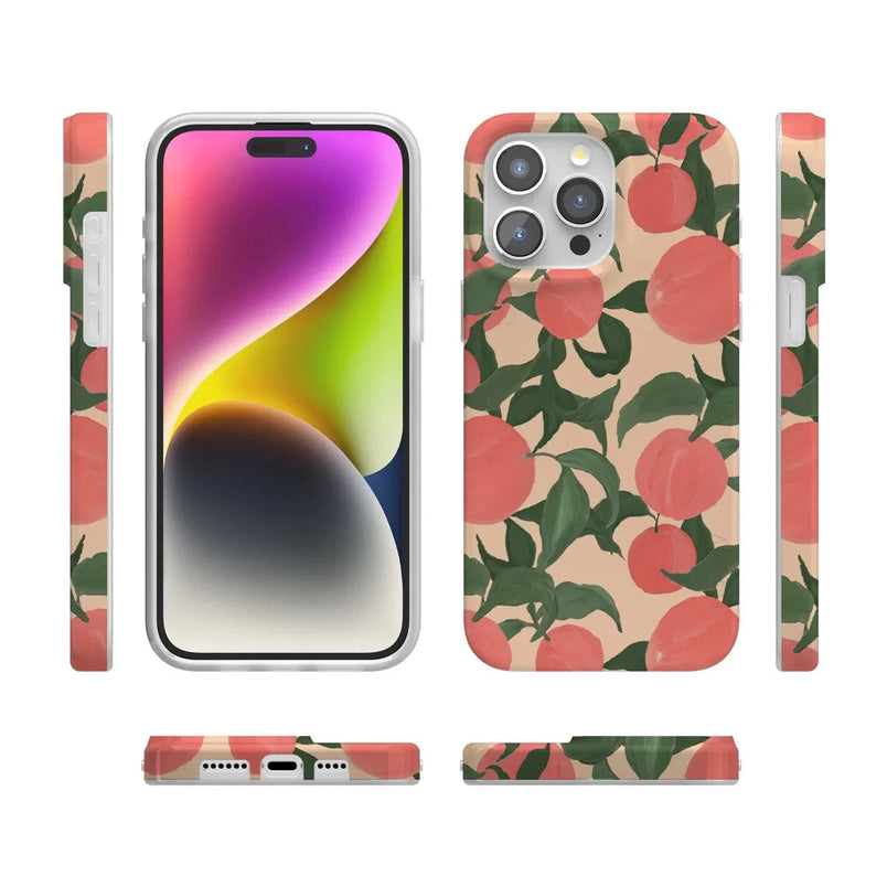 Feeling Peachy | Blush Vines Case iPhone Case get.casely 