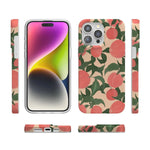 Feeling Peachy | Blush Vines Case iPhone Case get.casely 