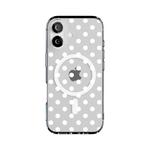 Spotted in SoHo | White Polka Dot Case - iPhone 16