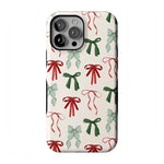 Festive Girlie | Holiday Bows Case Phone Case Casetry Bold Flex + MagSafe® iPhone 13 Pro Max