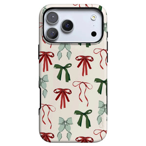 Festive Girlie | Holiday Bows Case Phone Case get.casely Bold Flex + MagSafe® iPhone 18 Pro Max 