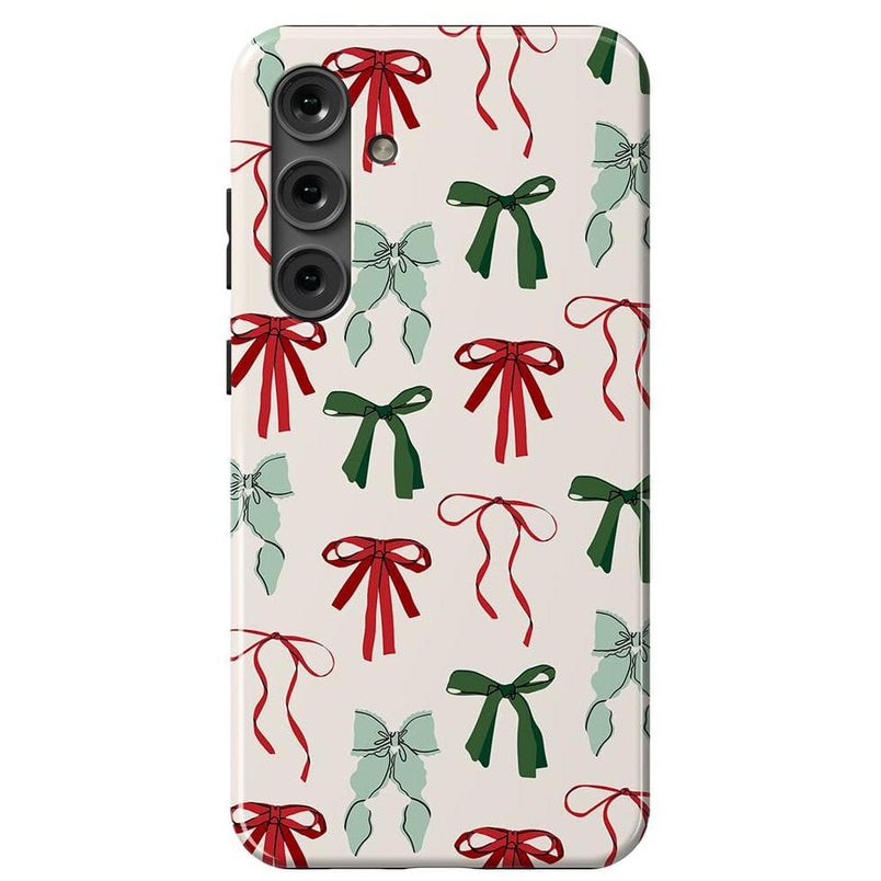 Festive Girlie | Holiday Bows Case Phone Case Casetry Essential Galaxy S24 Plus
