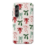 Festive Girlie | Holiday Bows Case Phone Case Casetry Essential Galaxy S24