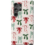 Festive Girlie | Holiday Bows Case Phone Case Casetry Essential Galaxy S24 Ultra
