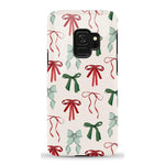 Festive Girlie | Holiday Bows Case Phone Case Casetry Essential Galaxy S9