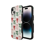 Festive Girlie | Holiday Bows Case Phone Case Casetry 