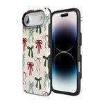 Festive Girlie | Holiday Bows Case Phone Case Casetry 