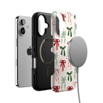 Festive Girlie | Holiday Bows Case Phone Case Casetry 