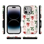 Festive Girlie | Holiday Bows Case Phone Case Casetry 