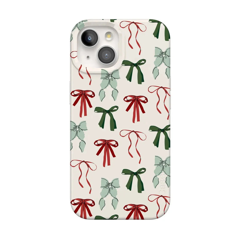 Festive Girlie | Holiday Bows Case Phone Case Casetry 