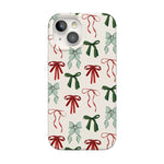 Festive Girlie | Holiday Bows Case Phone Case Casetry 