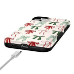 Festive Girlie | Holiday Bows Case Phone Case Casetry 