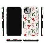 Festive Girlie | Holiday Bows Case Phone Case Casetry 