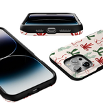 Festive Girlie | Holiday Bows Case Phone Case Casetry 