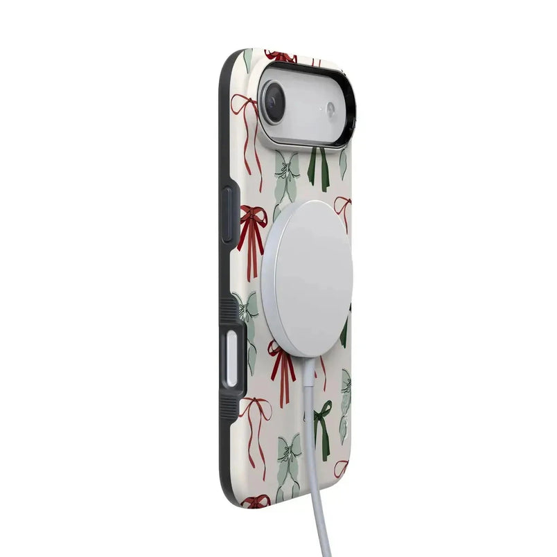 Festive Girlie | Holiday Bows Case Phone Case Casetry 