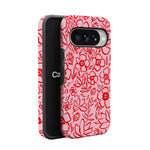 Blush Garden | Floral Doodle Case