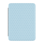 On the Dot | Blue Monochrome Polka Dot Kindle Case