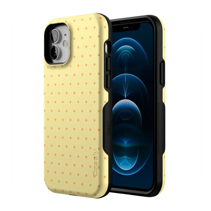On the Dot | Yellow Polka Dot Case