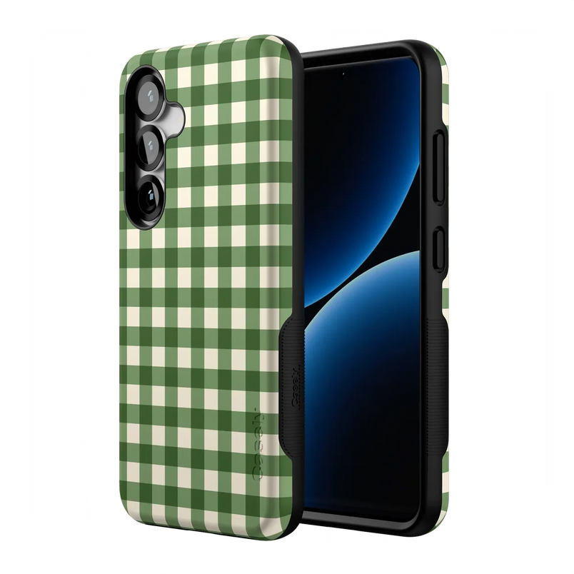 Checked Twice | Green Plaid Case