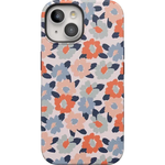 Field of Flowers | Pastel Floral Case iPhone Case get.casely Bold + MagSafe® iPhone 15 Plus