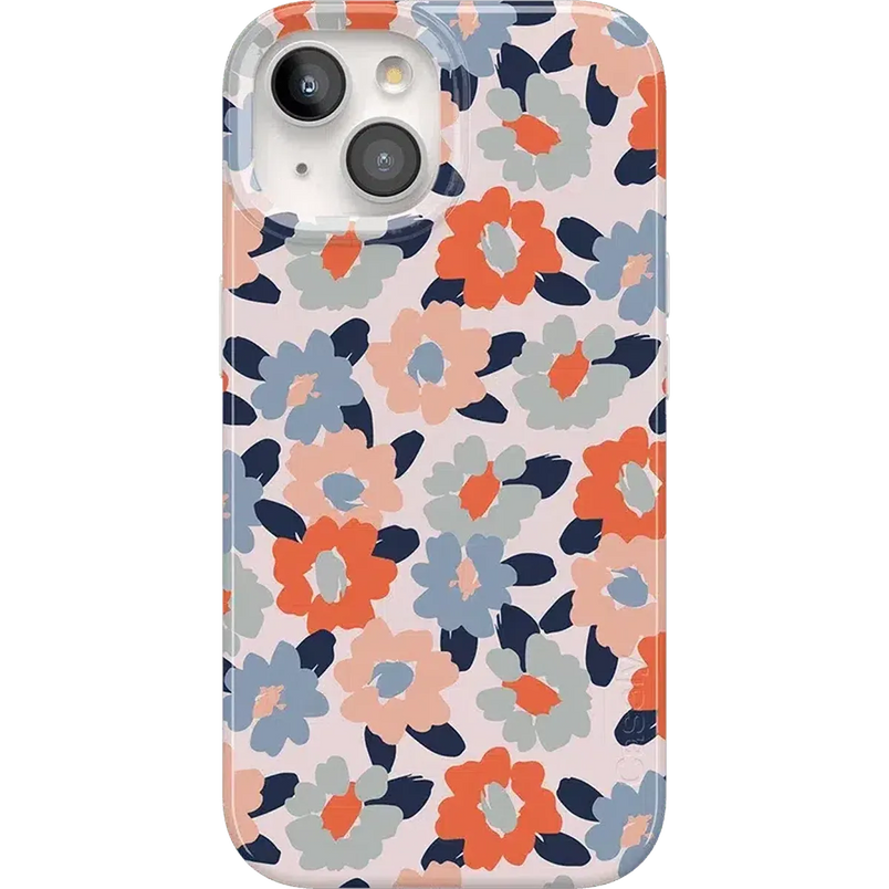 Field of Flowers | Pastel Floral Case iPhone Case get.casely Classic + MagSafe® iPhone 15 Plus 