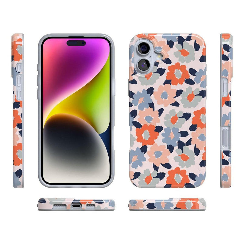 Field of Flowers | Pastel Floral Case iPhone Case get.casely 