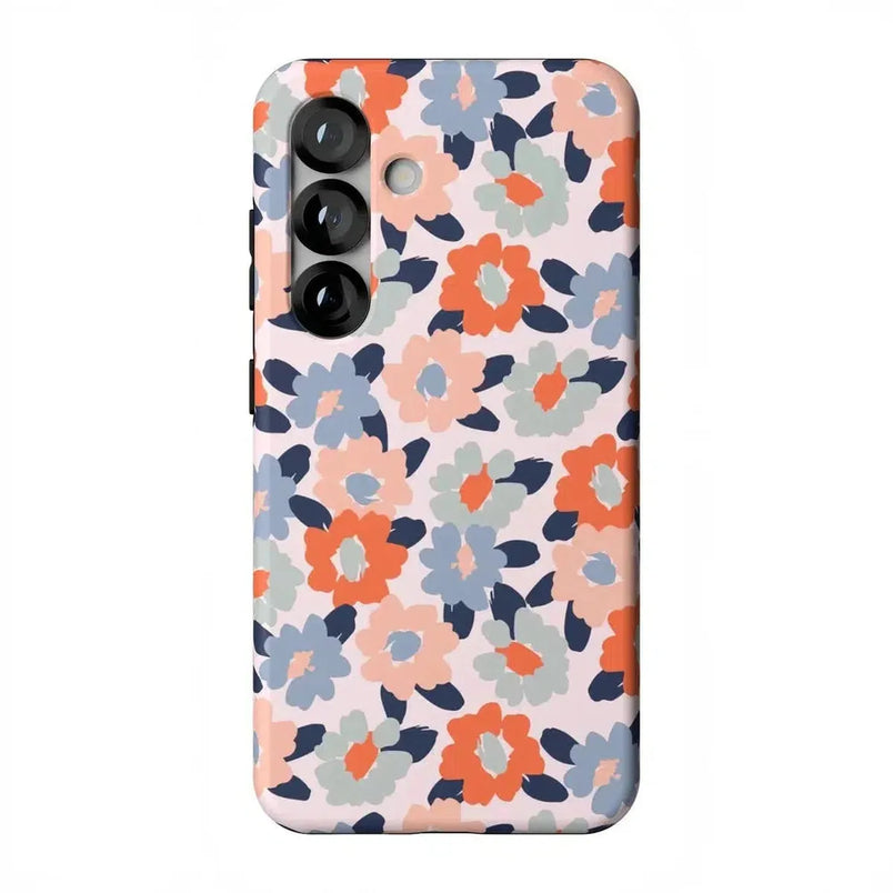 Field of Flowers | Pastel Floral Samsung Case Samsung Case Casetry Essential + MagSafe® Galaxy S25 
