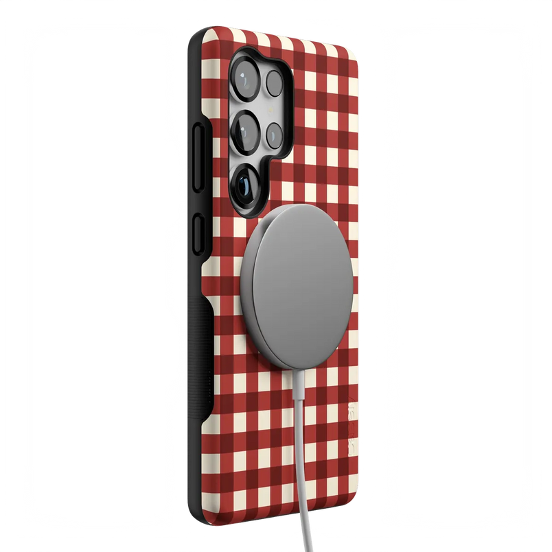 Checked Twice | Red Plaid Case
