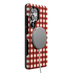 Checked Twice | Red Plaid Case