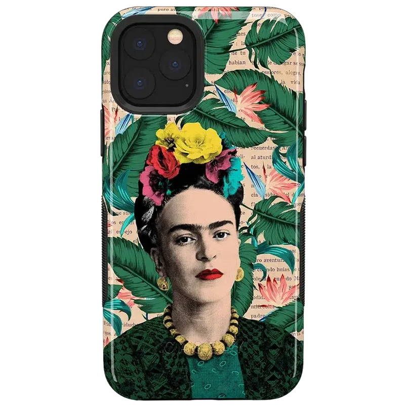 Find Your Muse | Frida Kahlo Portrait Floral Case iPhone Case get.casely Bold iPhone 11 Pro Max 