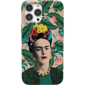 Find Your Muse | Frida Kahlo Portrait Floral Case iPhone Case get.casely Classic + MagSafe® iPhone 13 Pro Max 