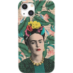 Find Your Muse | Frida Kahlo Portrait Floral Case iPhone Case get.casely Classic + MagSafe® iPhone 13 