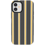 Fine Lines | Mustard Yellow Pinstripe iPhone Case iPhone Case get.casely Bold iPhone 12 Mini 