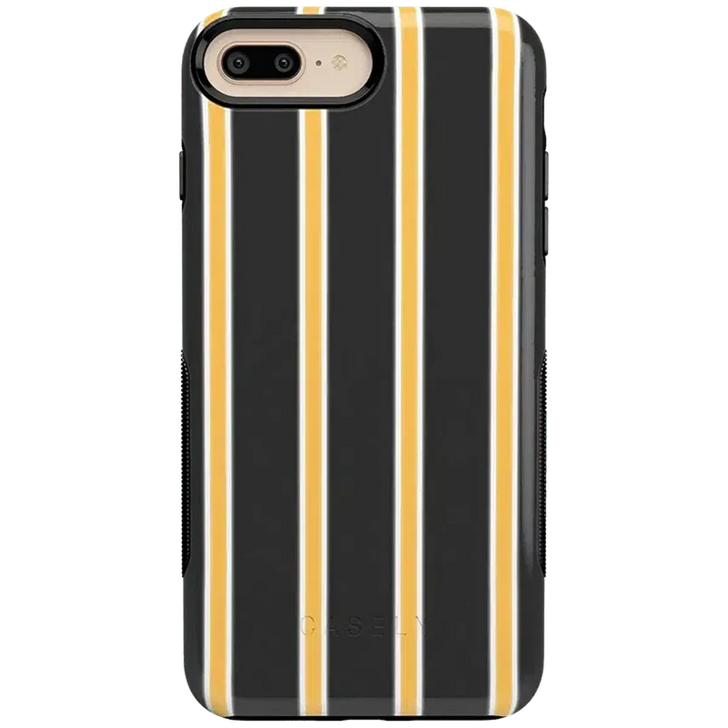 Fine Lines | Mustard Yellow Pinstripe iPhone Case iPhone Case get.casely Bold iPhone 6/7/8 Plus 