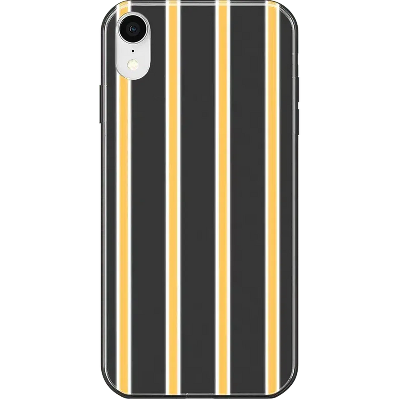 Fine Lines | Mustard Yellow Pinstripe iPhone Case iPhone Case get.casely Classic iPhone X / XS 