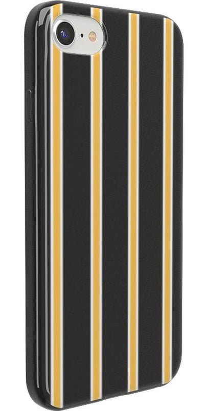 Fine Lines | Mustard Yellow Pinstripe iPhone Case iPhone Case get.casely 