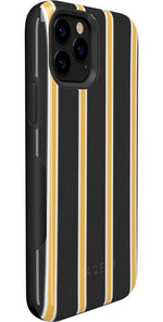 Fine Lines | Mustard Yellow Pinstripe iPhone Case iPhone Case get.casely 