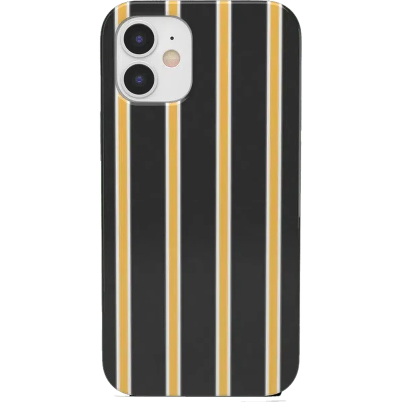 Fine Lines | Mustard Yellow Pinstripe iPhone Case iPhone Case get.casely 