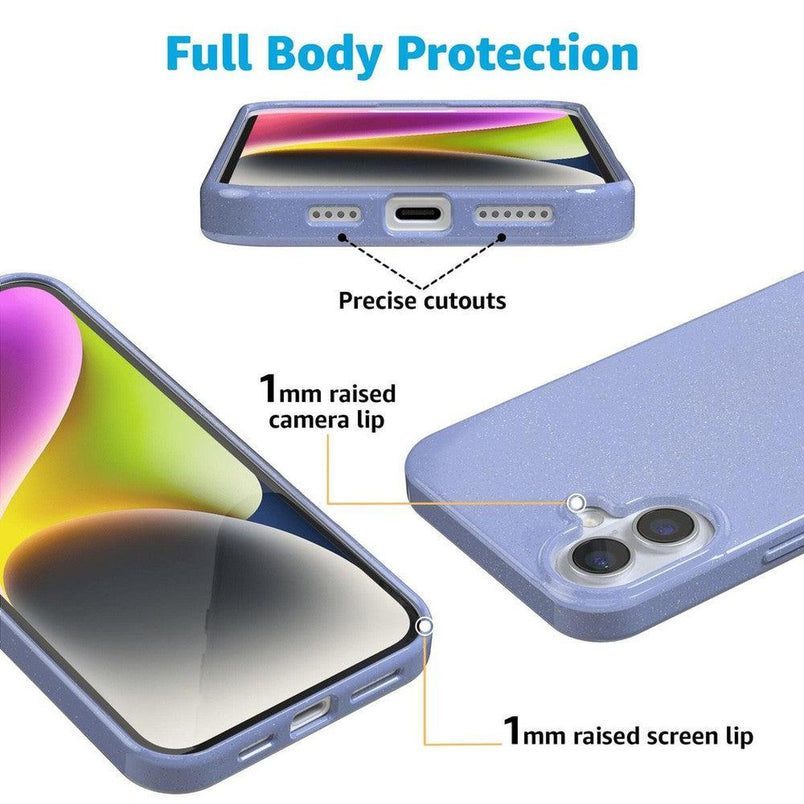 First Light | Periwinkle Pastel Shimmer Case iPhone Case get.casely 