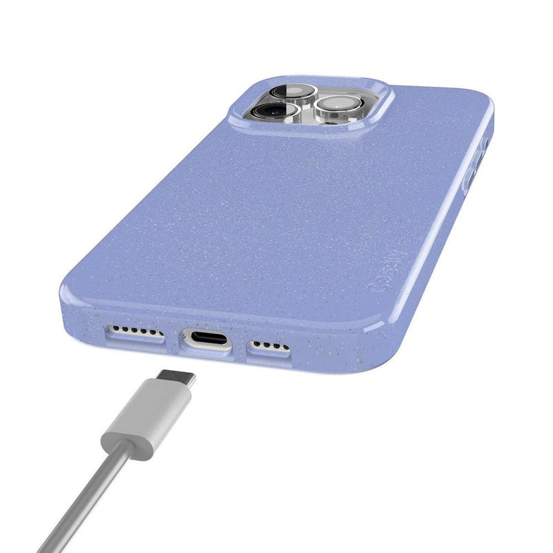 First Light | Periwinkle Pastel Shimmer Case iPhone Case get.casely 